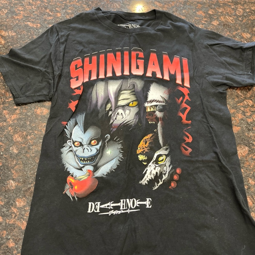 Death Note Japanese Anime Manga  T Shirt SIZE S Large Graphic SIZE S